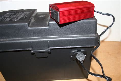 12 volt electrical connection box|12v portable power box components.